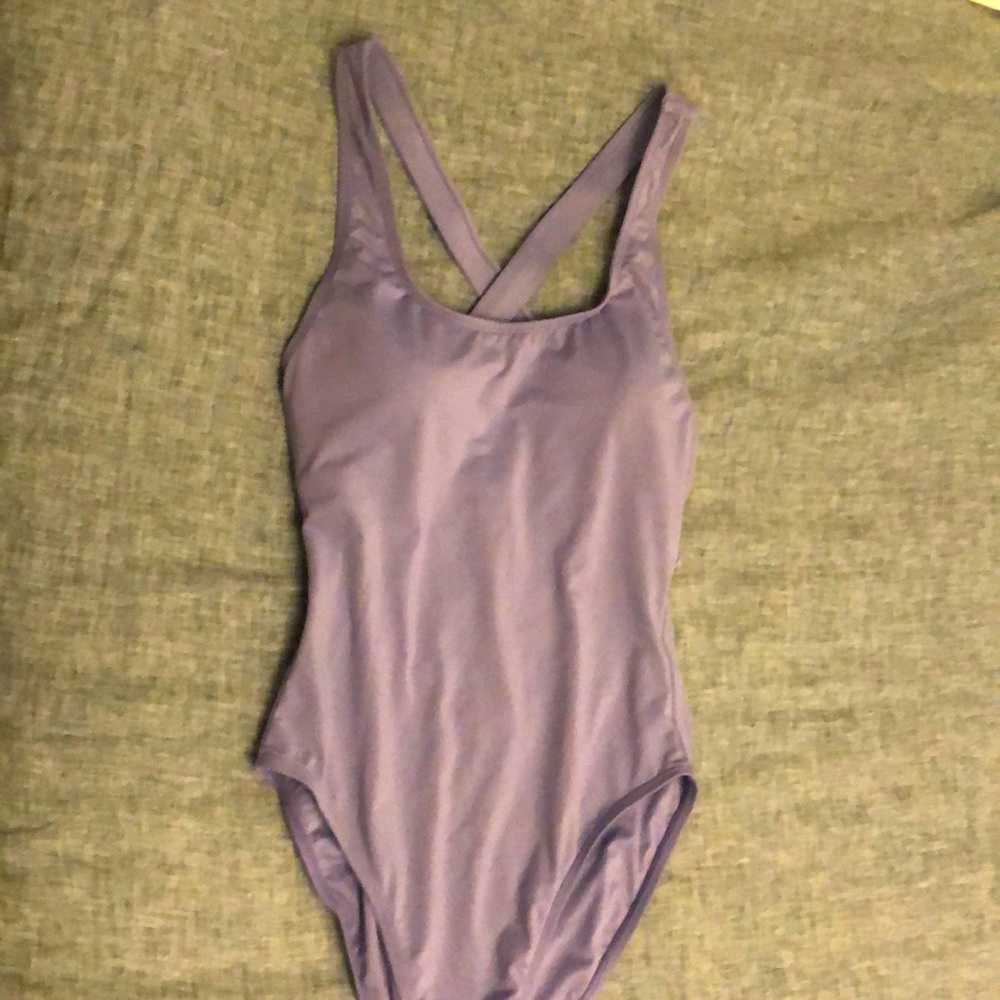 Andie Tulum Lavender One Piece Bathing Suit